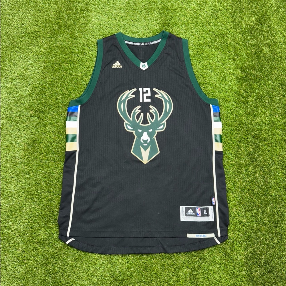 Milwaukee Bucks Jabari Parker NBA Adidas Swingman Jersey Men’s Size XL Black